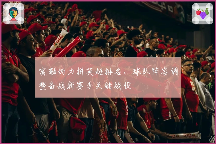 富勒姆力拼英超排名，球队阵容调整备战新赛季关键战役